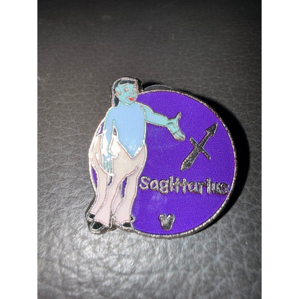 Disney Zodiac Sign Sagittarius Hidden Mickey Pin
